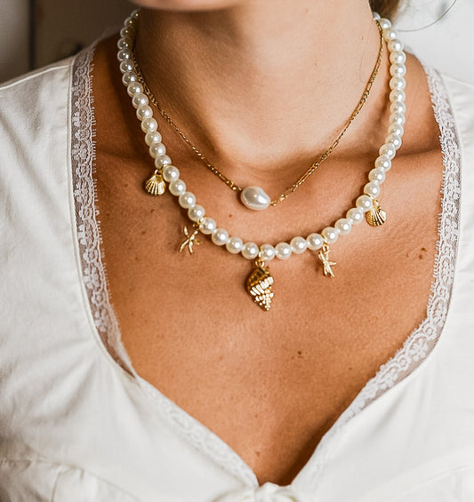 Coastal Charm Necklace Set